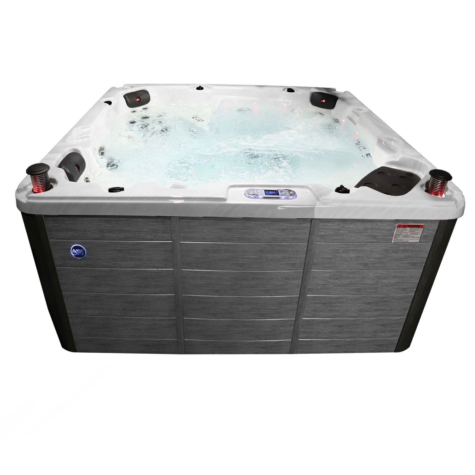 Niagara Falls GL 7-Person 60-Jet Hot Tub – Great Lakes Spas US